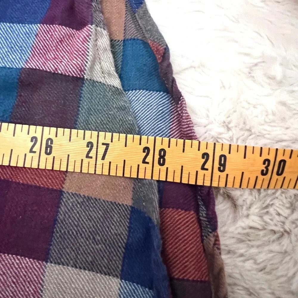 Austin Clothing Co Mens XXL Plaid Flannel Long Sleeve Button Up Shirt 100 Cotton